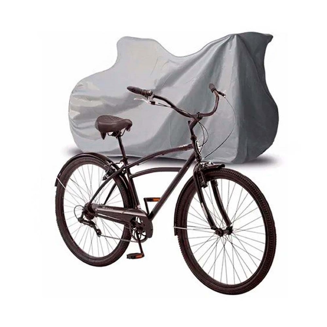 CAPA P/ COBRIR BICICLETA FORRADA IMPERMEÁVEL ARO 25