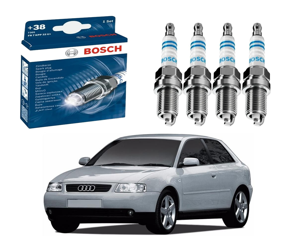  VELAS IGNIÇÃO BOSCH AUDI A3 1.6 8V 1996 A 2002