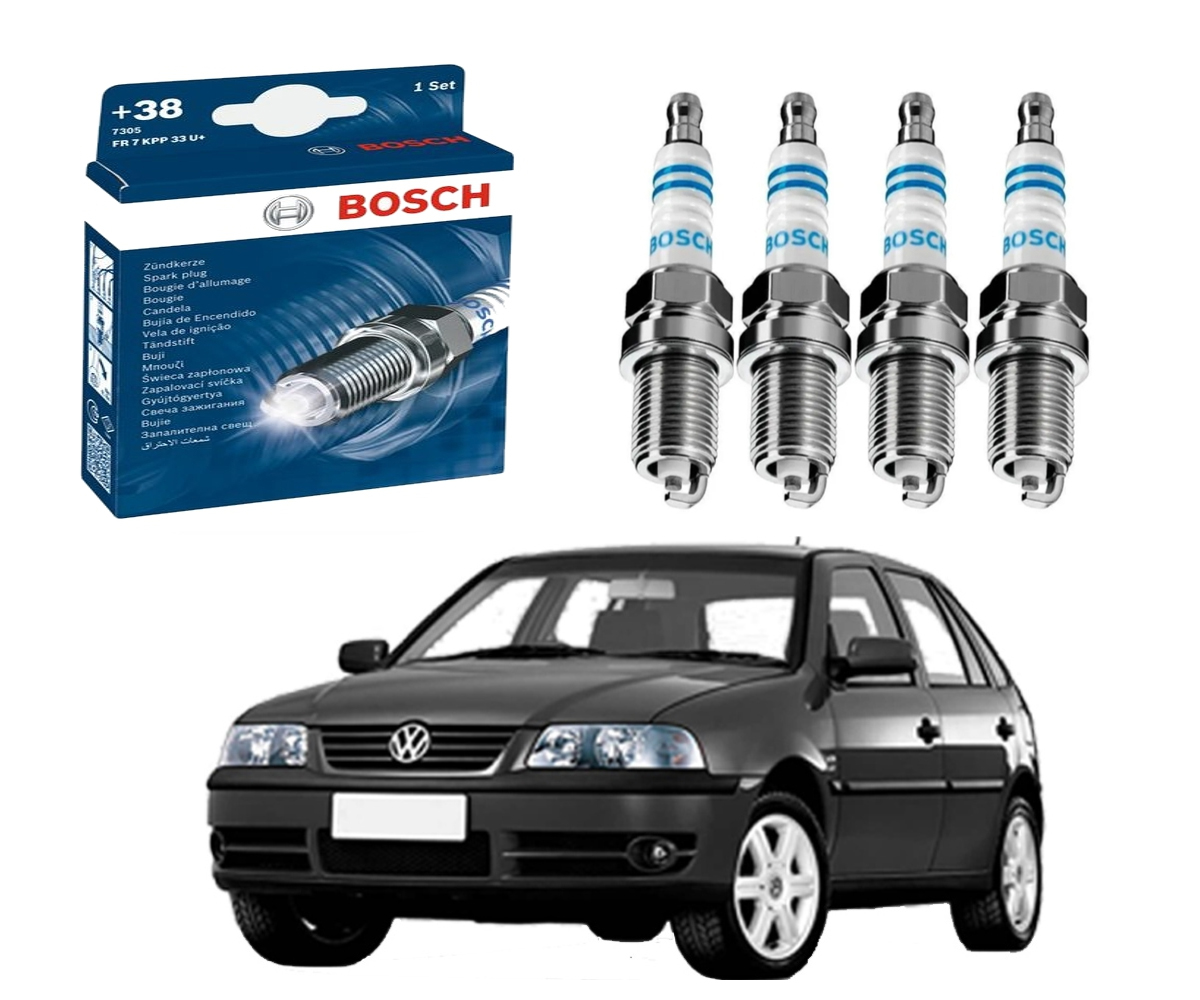  VELAS IGNIÇÃO BOSCH VOLKSWAGEN GOL 1.0 16V 2001 A 2003