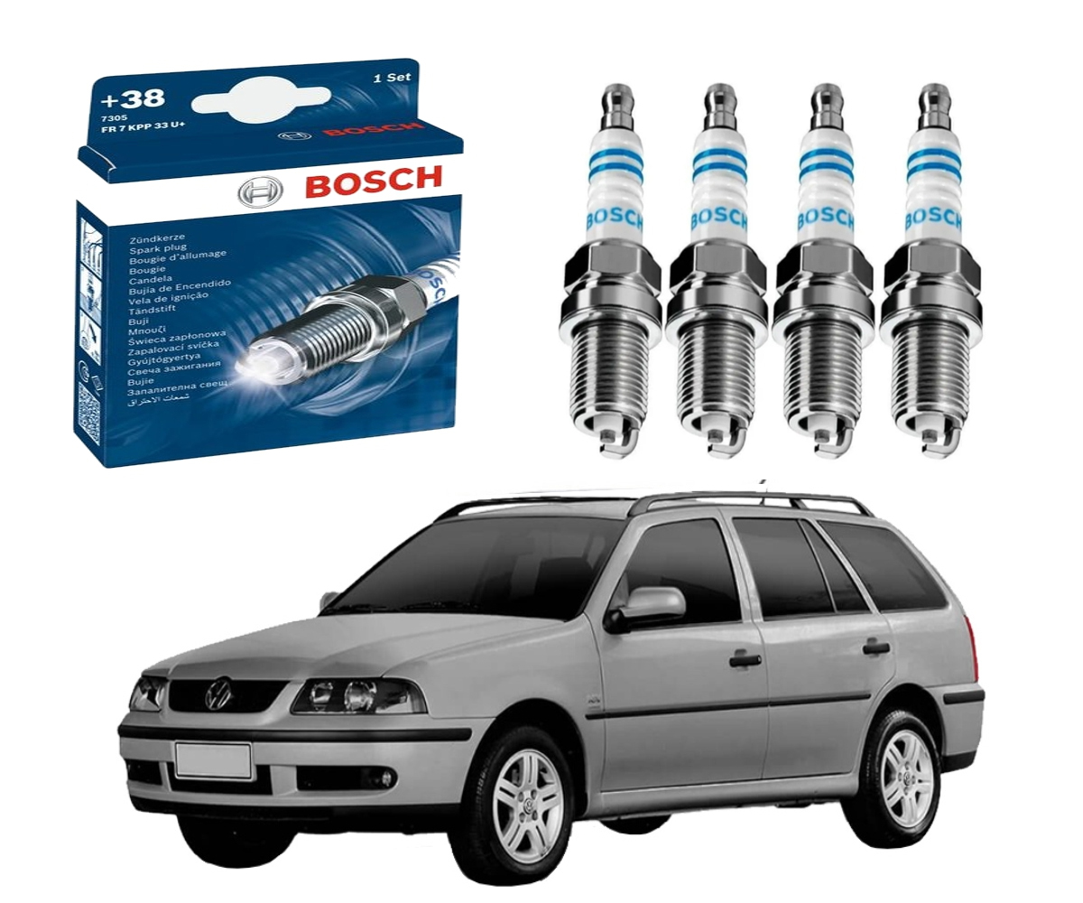  VELAS IGNIÇÃO BOSCH VOLKSWAGEN PARATI 1.0 16V 2001 A 2003