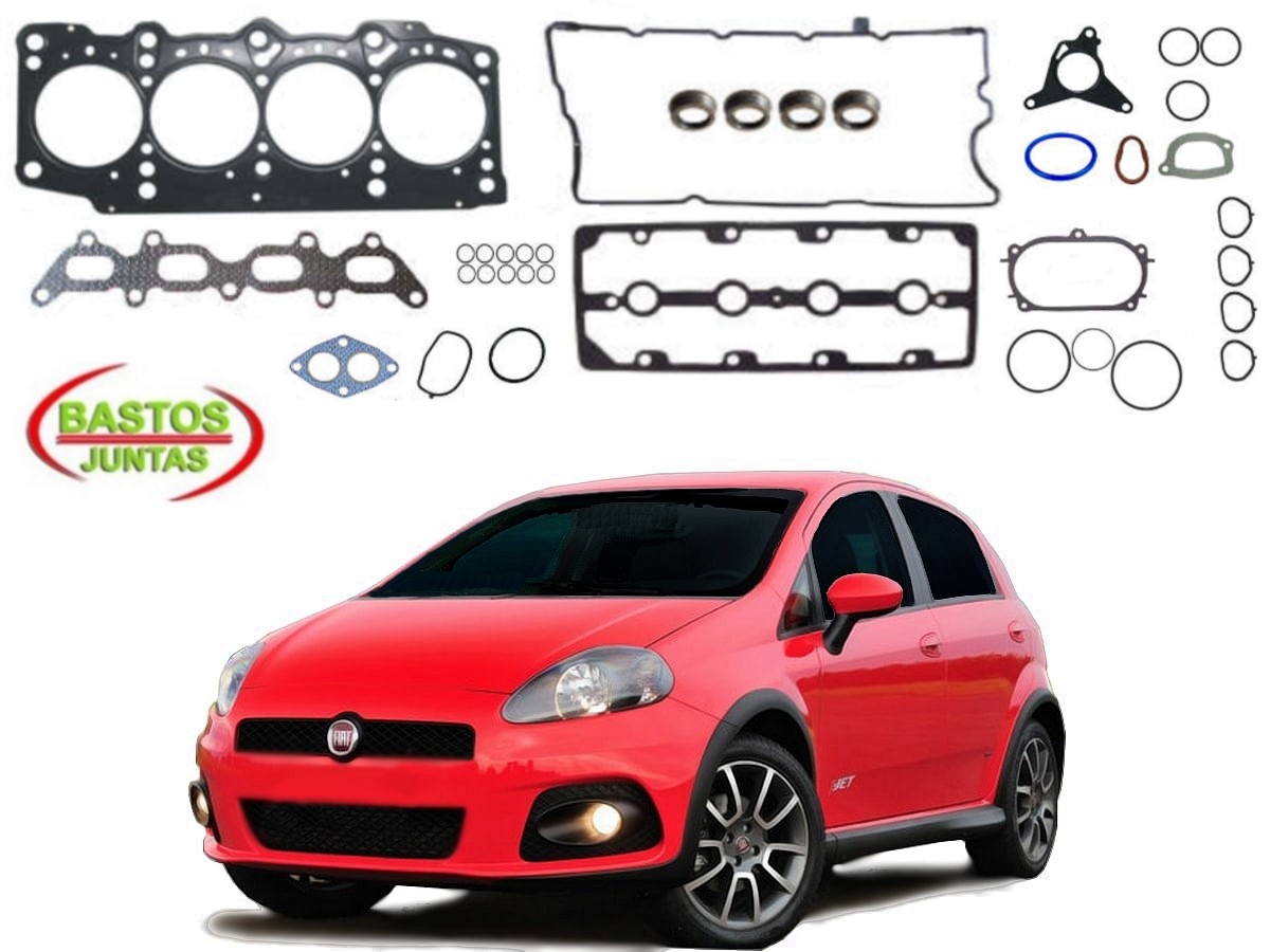  JOGO JUNTA CABEÇOTE FIAT PUNTO 1.4 TJET 2009 A 2012