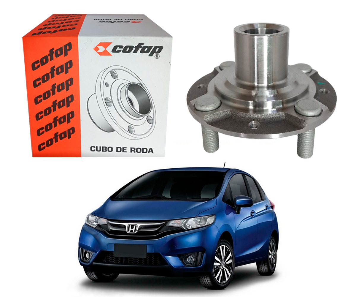  CUBO DE RODA DIANTEIRO COFAP HONDA FIT 1.5 2015 A 2017