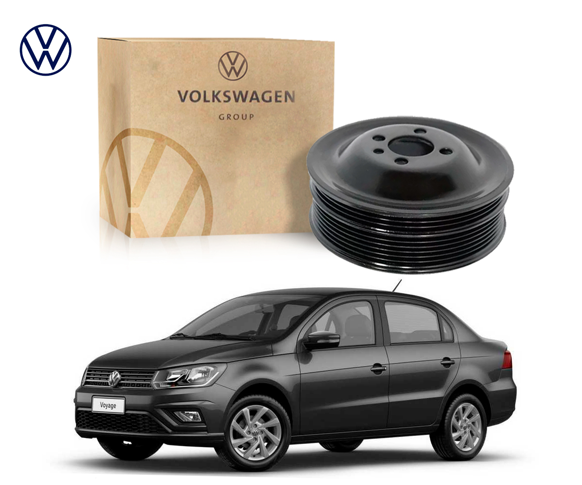  POLIA DO VIRABREQUIM ORIGINAL VOLKSWAGEN VOYAGE 1.0 2022 A 2022