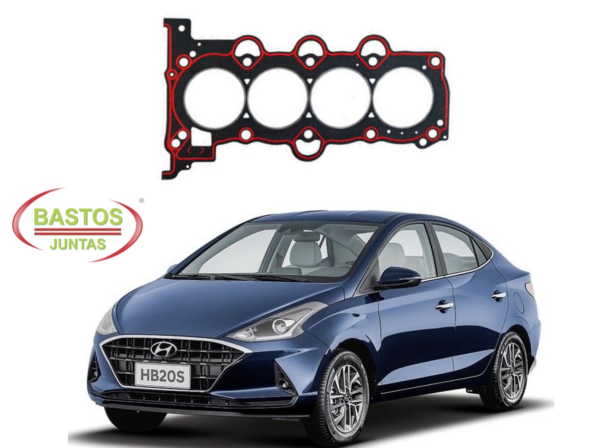  JUNTA CABEÇOTE BASTOS HYUNDAI HB20S 1.6 2020 A 2021