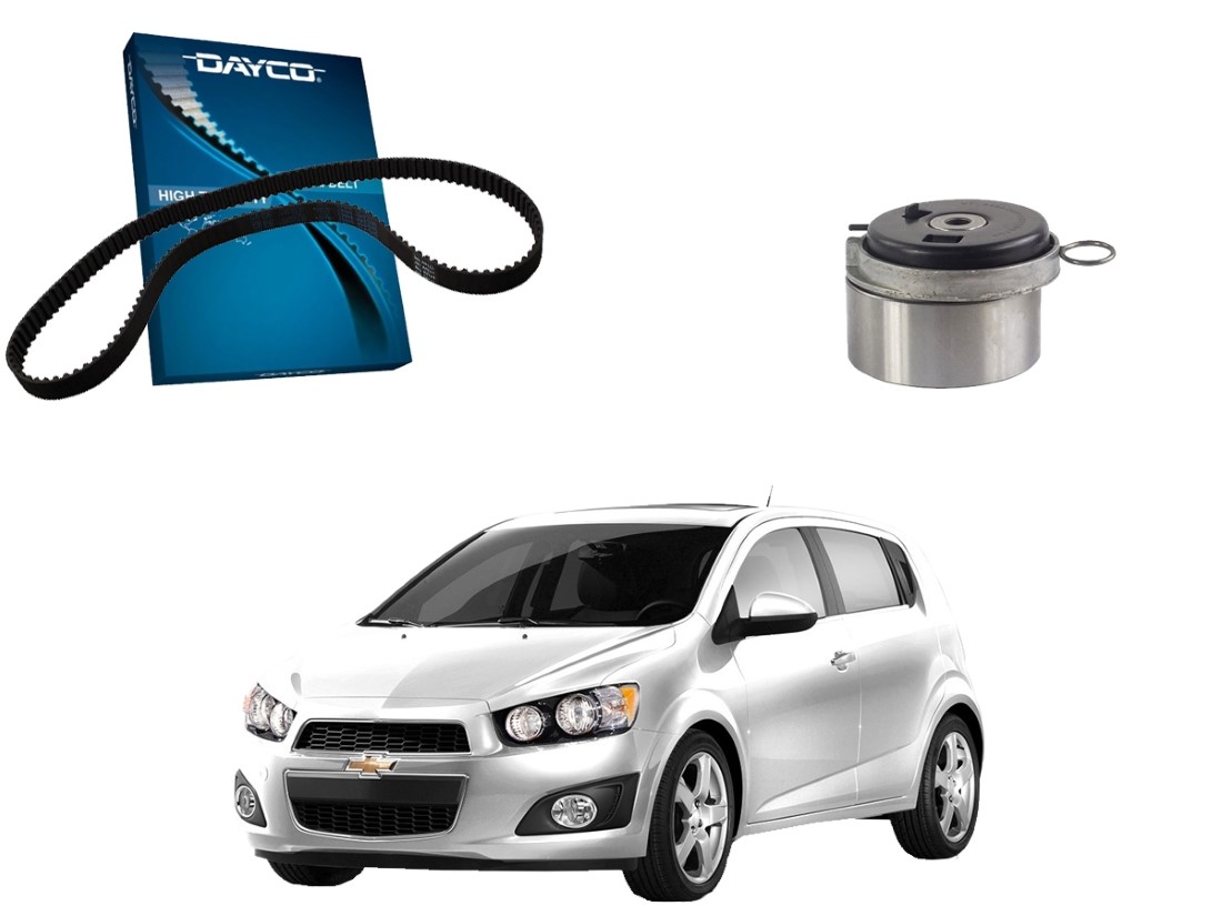  KIT CORREIA DENTADA DAYCO TENSOR CHEVROLET SONIC SONIC HATCH 1.6 2012 A 2014