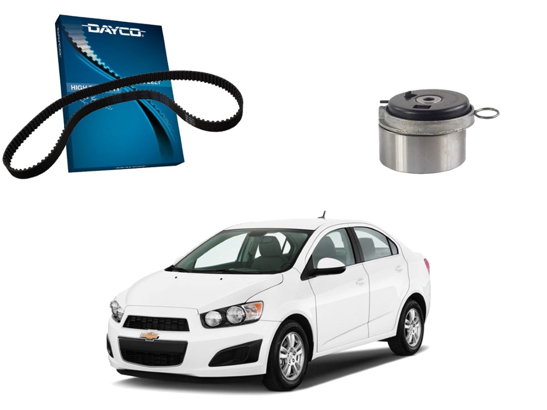  KIT CORREIA DENTADA DAYCO TENSOR CHEVROLET SONIC SEDAN 1.6 2012 A 2014