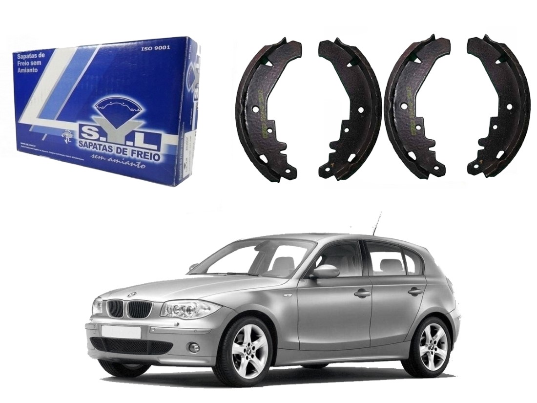  SAPATA DE FREIO SYL BMW SERIE 1 130I 3.0 24V 2005 A 2012