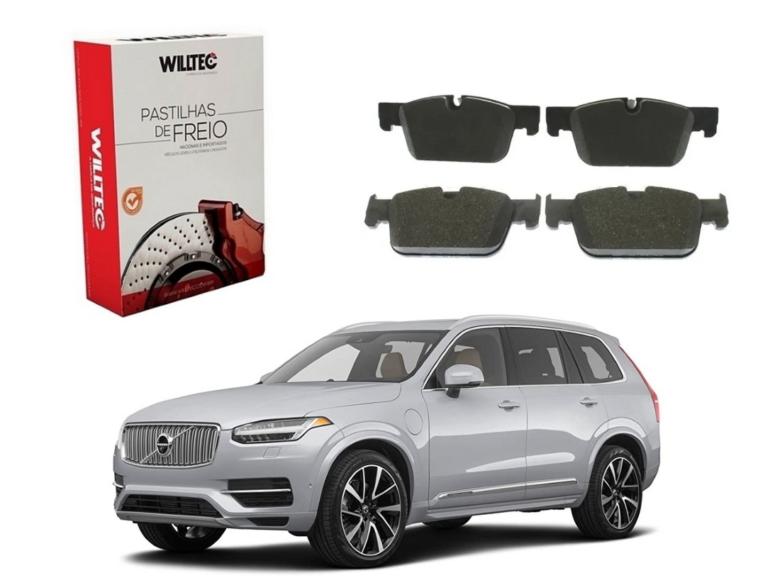  PASTILHA FREIO DIANTEIRA WILLTEC VOLVO XC90 2.0 2017 A 2019