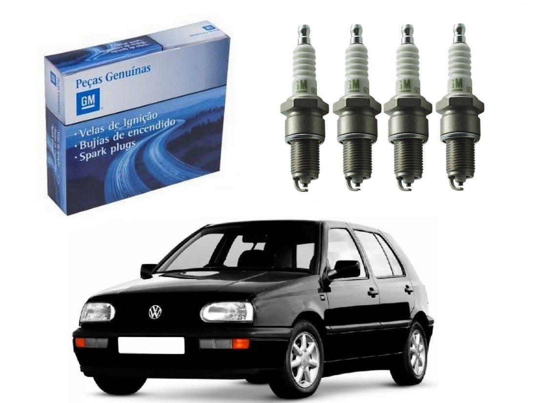  JOGO VELAS ORIGINAL VOLKSWAGEN GOLF 1.8 1995 A 1998