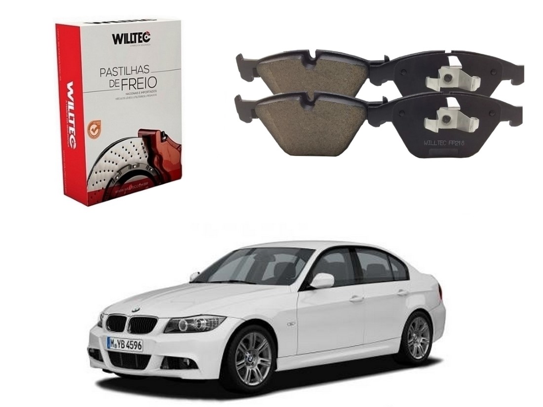  PASTILHA FREIO DIANTEIRA WILLTEC BMW 323 325 2.0 2007 A 2011