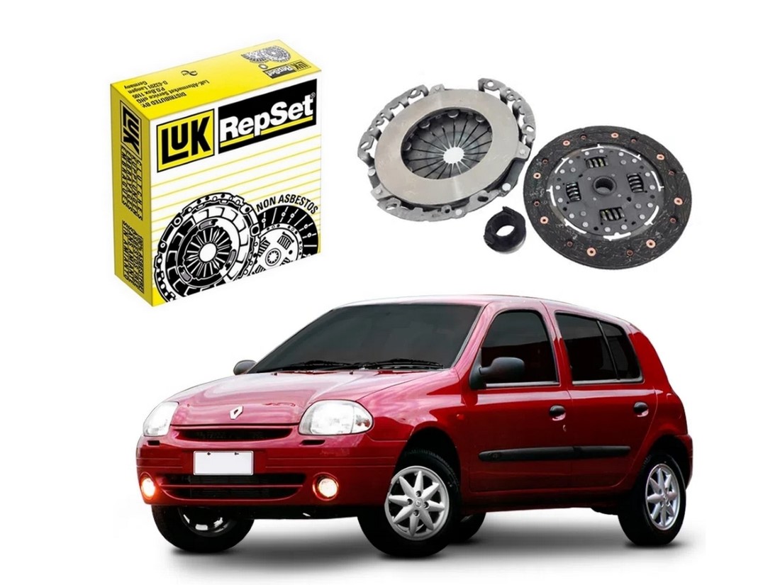  KIT EMBREAGEM LUK RENAULT CLIO 1.6 16V 2000 A 2005