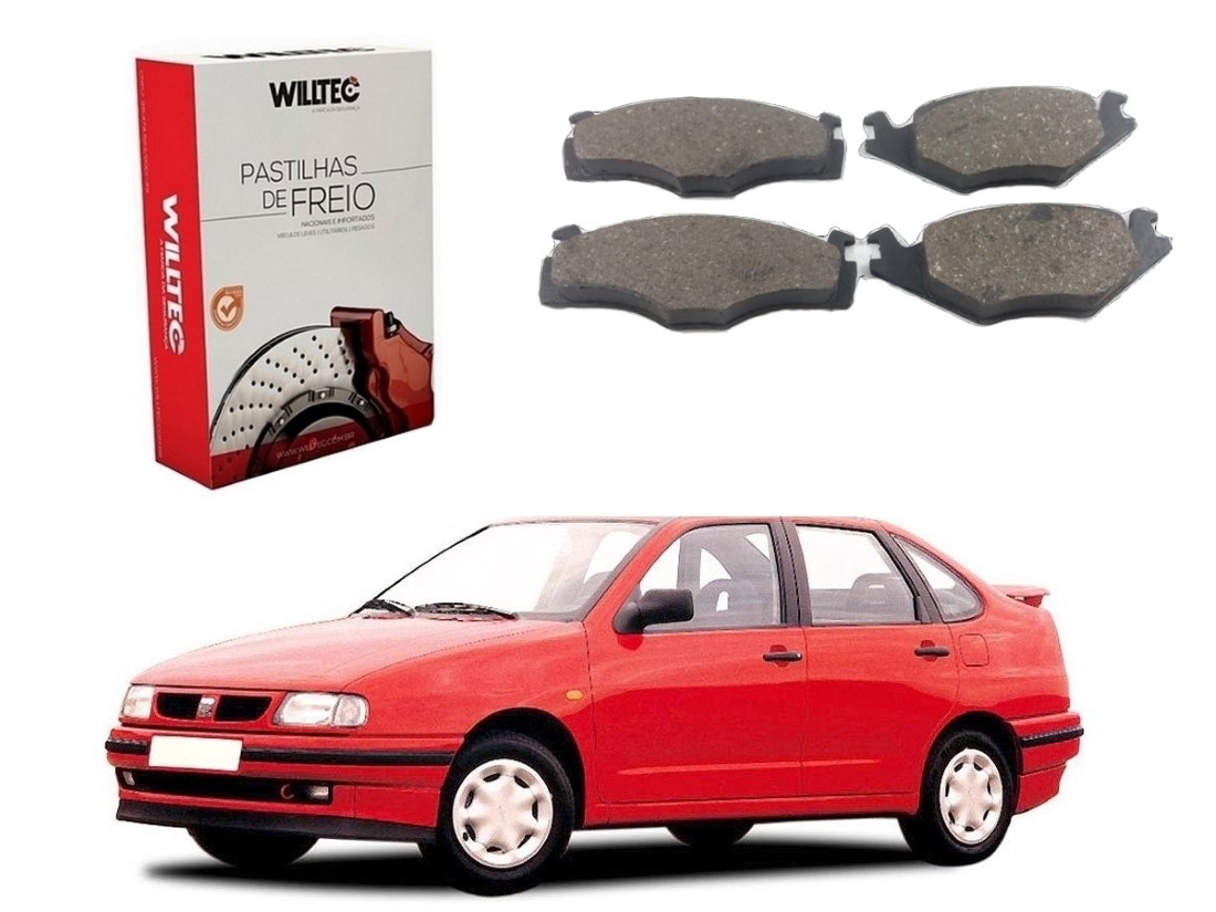  PASTILHA FREIO DIANTEIRA WILLTEC SEAT CORDOBA 1.4 1.6 1.7 1.8 1993 A 1996