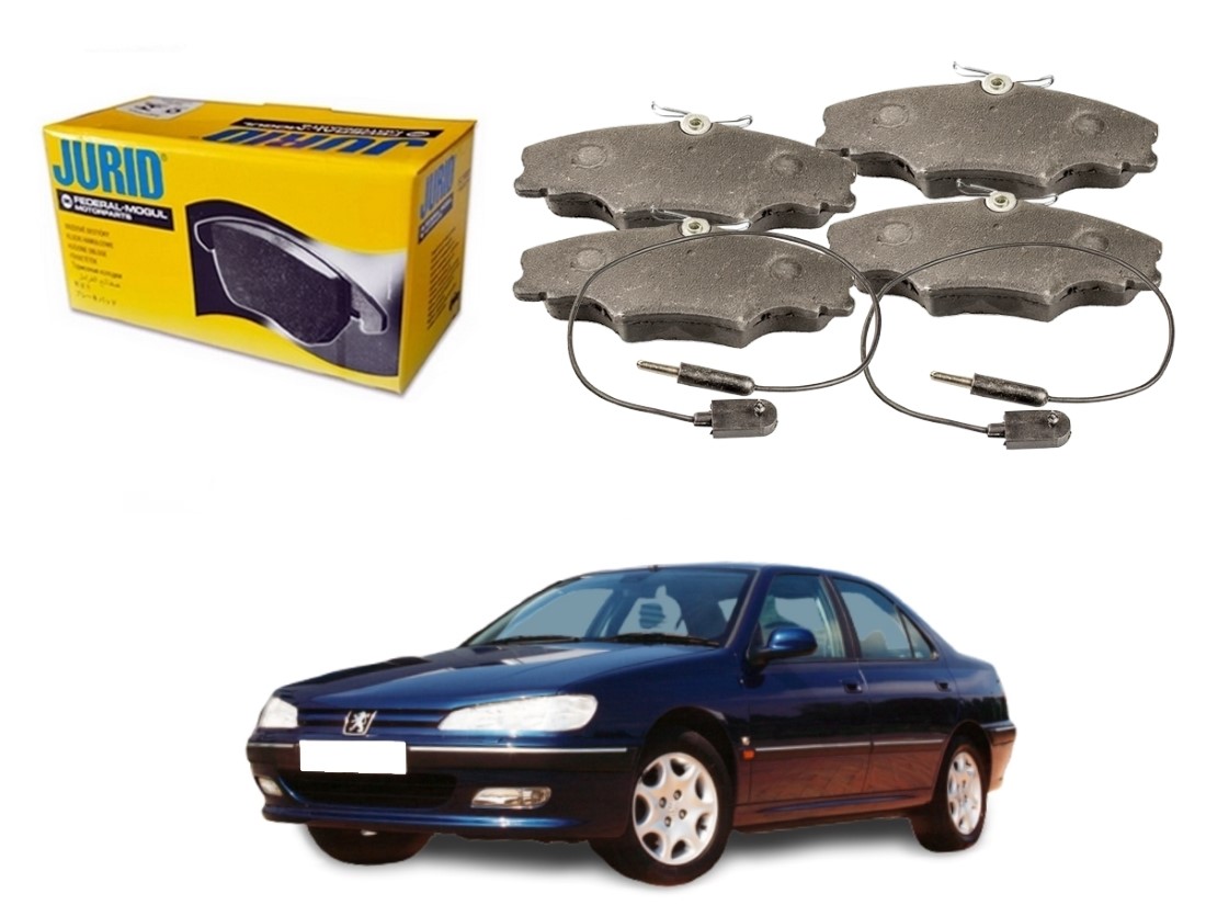  PASTILHA FREIO DIANTEIRA JURID PEUGEOT 406 2.0 3.0 1995 A 2004