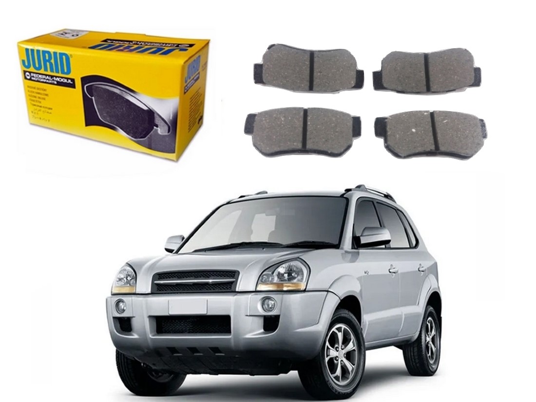  PASTILHA FREIO TRASEIRA JURID HYUNDAI TUCSON 2.0 2.7 2004 A 2009