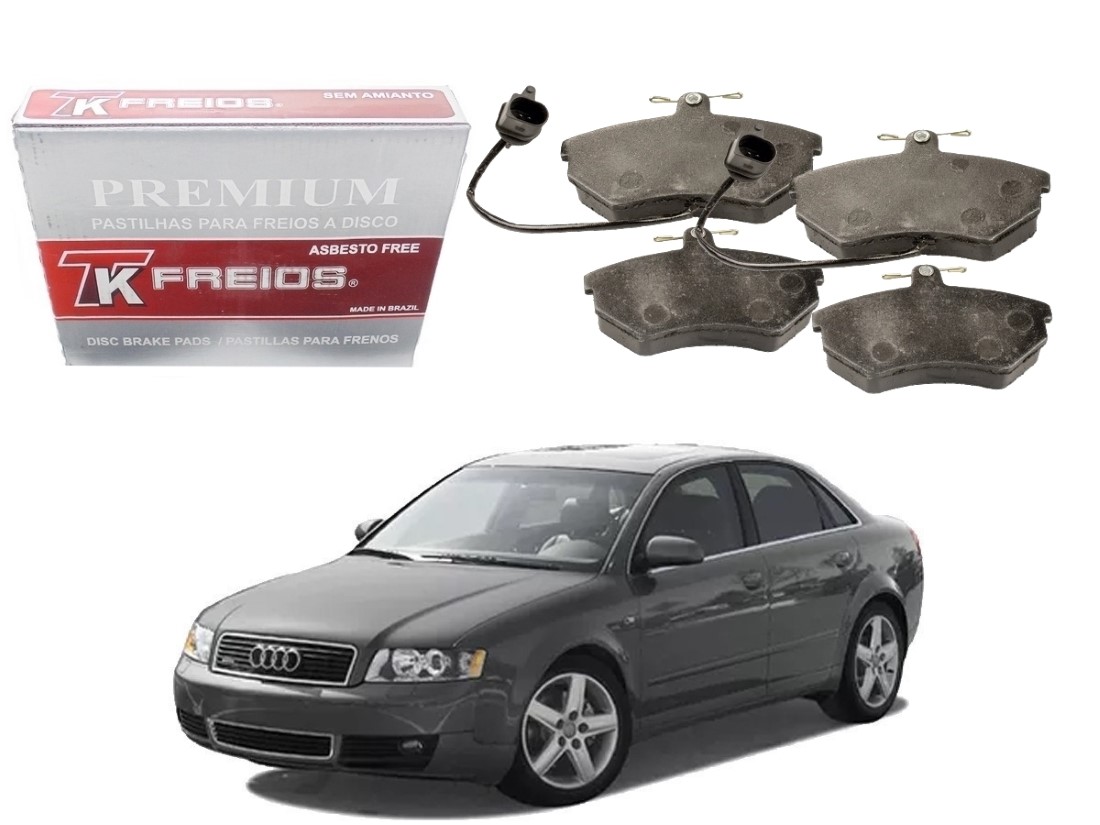  PASTILHA FREIO DIANTEIRA TK FREIOS AUDI A4 1.6 2.0 2004 A 2008