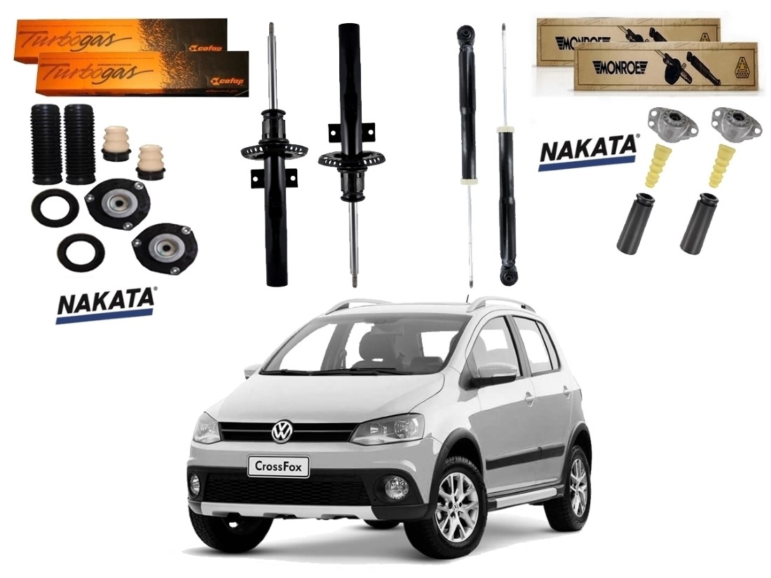  KIT AMORTECEDOR DIANTEIRO COFAP VOLKSWAGEN CROSSFOX 1.6 2010 A 2014