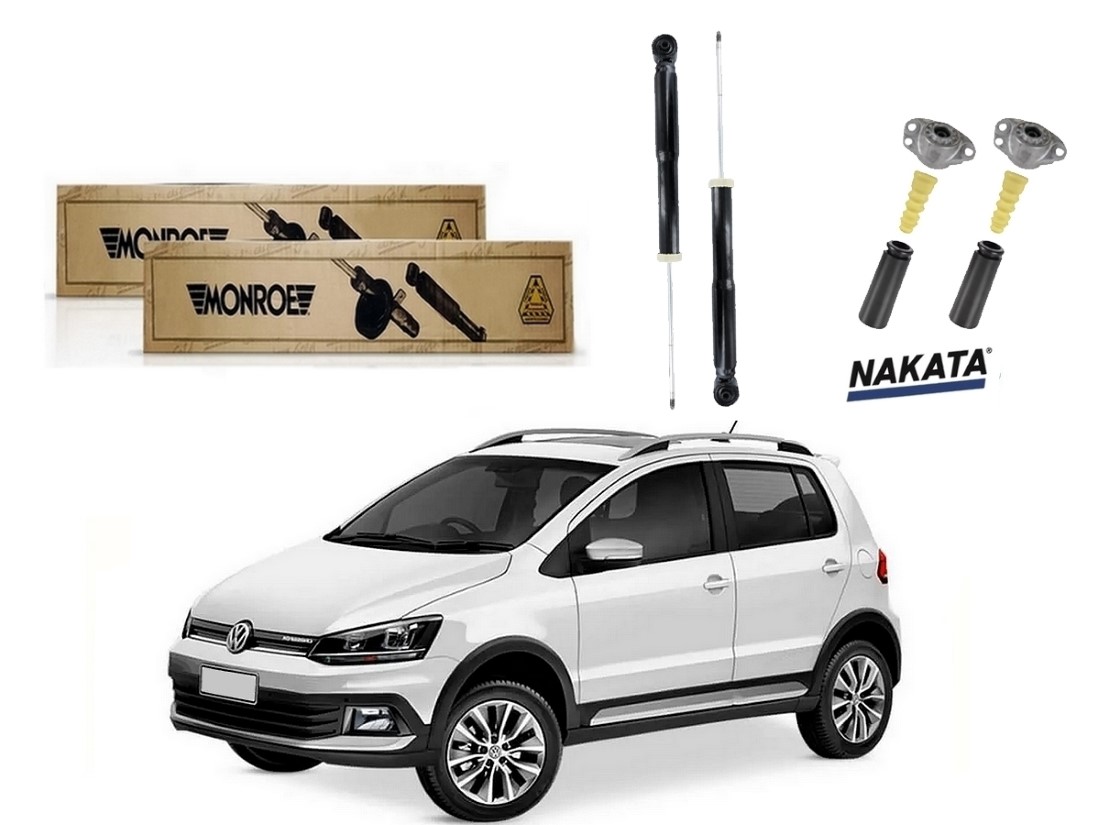  KIT AMORTECEDOR TRASEIRO MONROE VOLKSWAGEN CROSSFOX 1.6 2015 A 2020