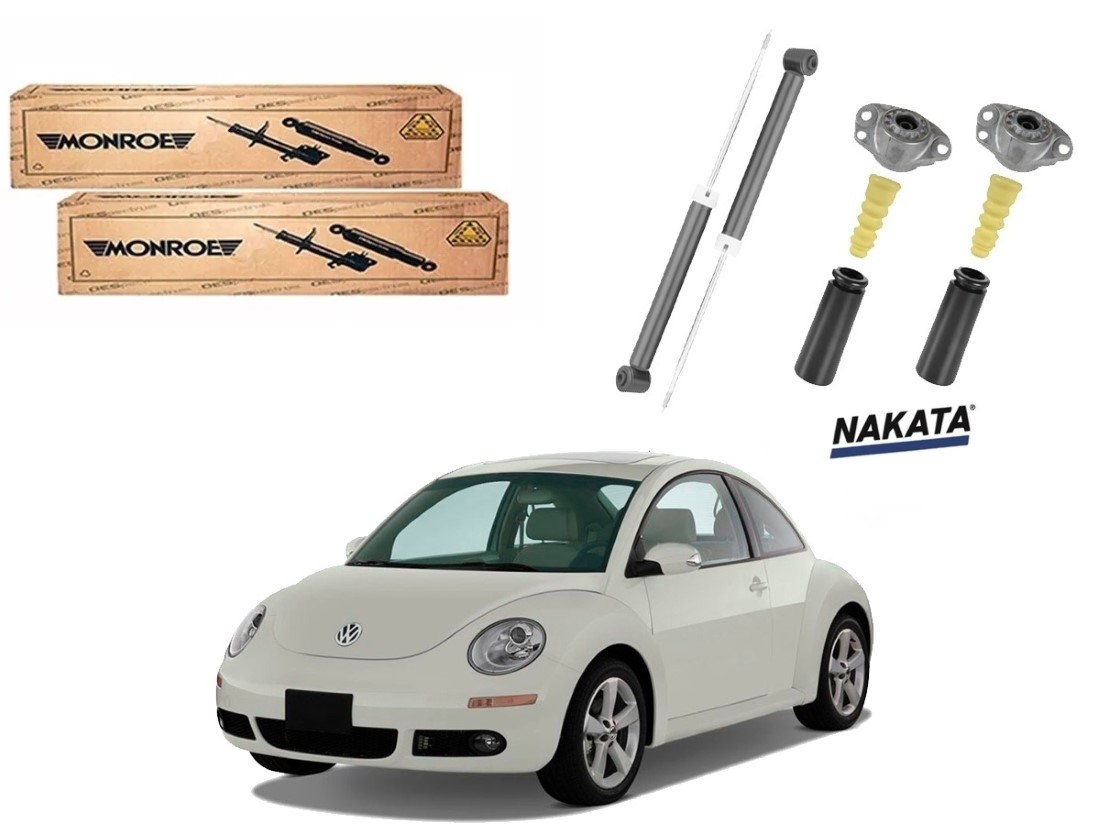  KIT AMORTECEDOR TRASEIRO MONROE VOLKSWAGEN NEW BEETLE 2.0 1999 A 2010