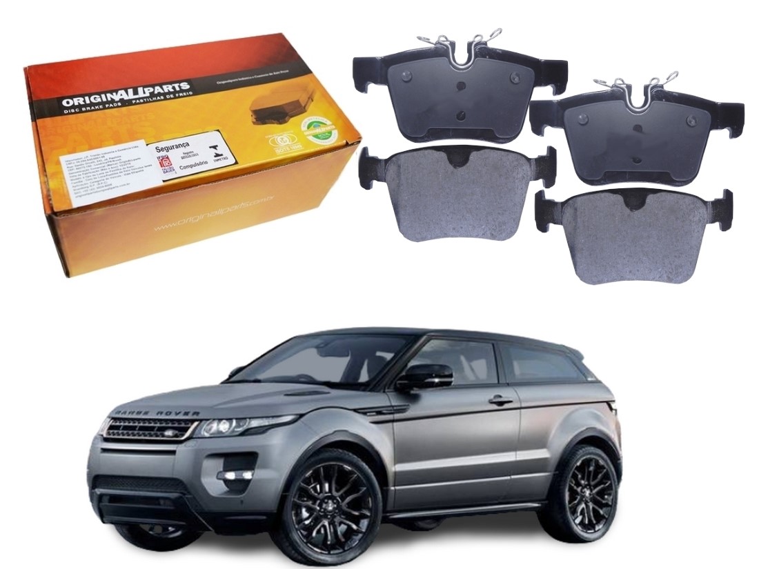  PASTILHA FREIO TRASEIRA ORIGINALL PARTS LAND ROVER EVOQUE 2.0 3.0 2018 A 2019