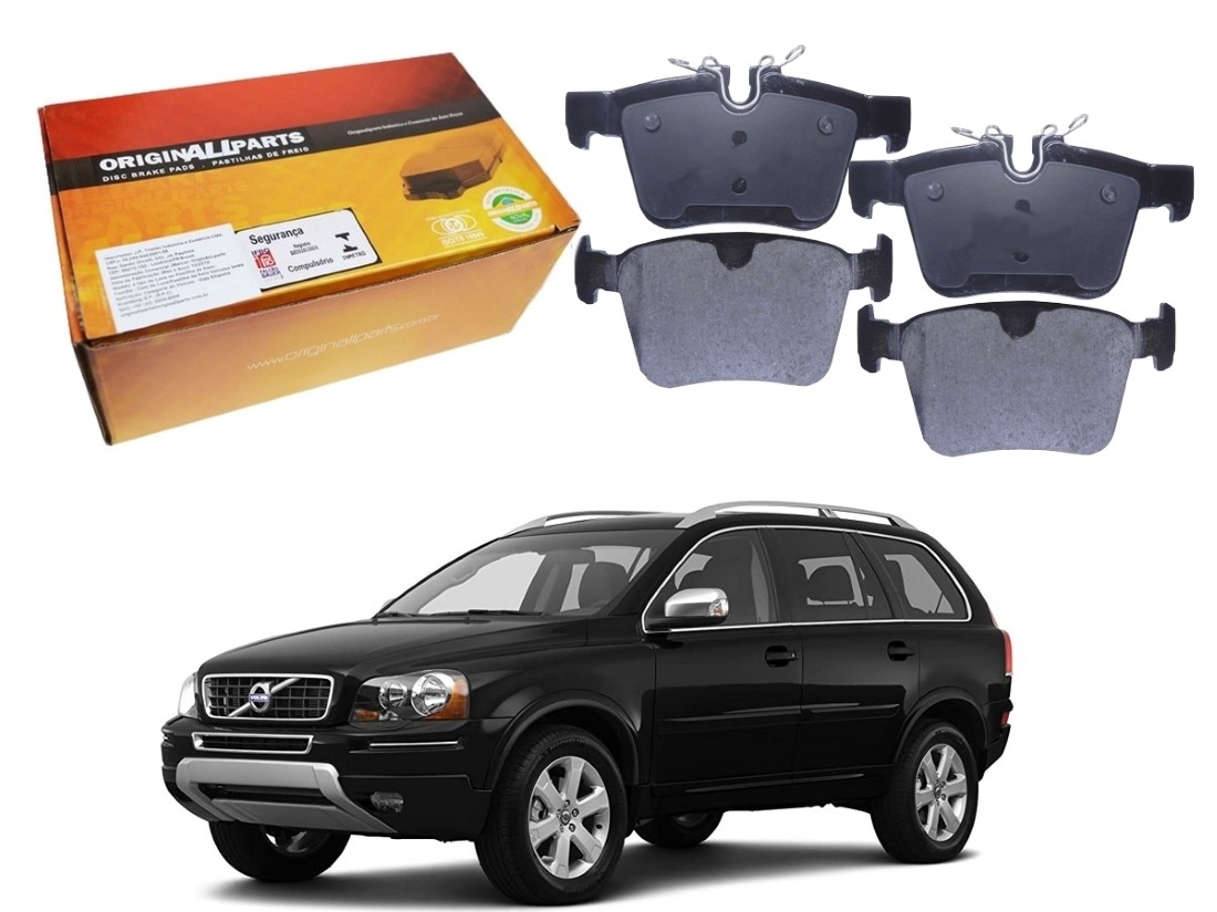  PASTILHA FREIO TRASEIRA ORIGINALL PARTS VOLVO XC90 2.0 2014 A 2016