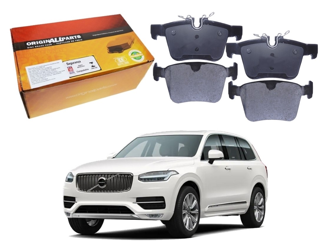  PASTILHA FREIO TRASEIRA ORIGINALL PARTS VOLVO XC90 2.0 2017 A 2019