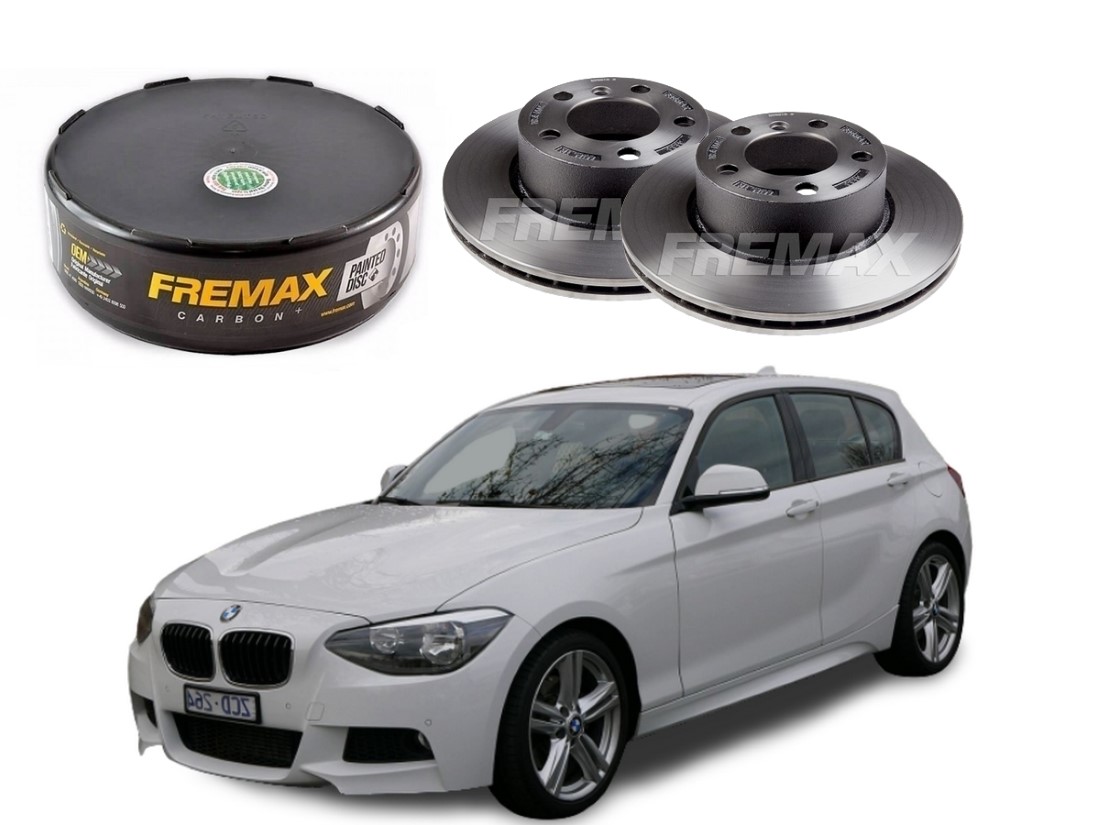  DISCO FREIO DIANTEIRO FREMAX BMW 118I 1.6 2012 A 2015