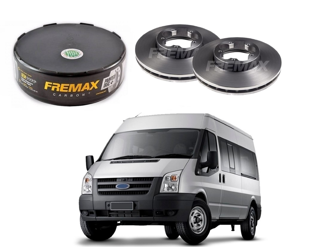  DISCO FREIO DIANTEIRO FREMAX FORD TRANSIT 2.2 2012 A 2014