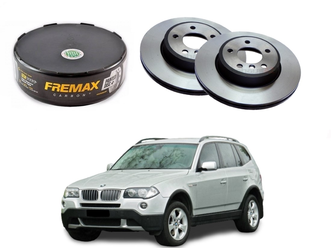  DISCO FREIO DIANTEIRO FREMAX BMW X3 2.5 3.0 2004 A 2010