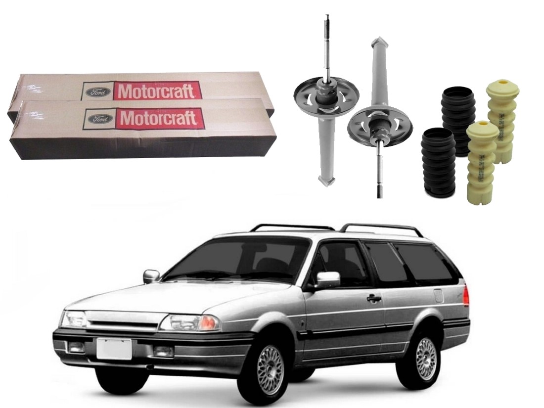  KIT AMORTECEDOR TRASEIRO ORIGINAL FORD ROYALE 1.8 2.0 1992 A 1996