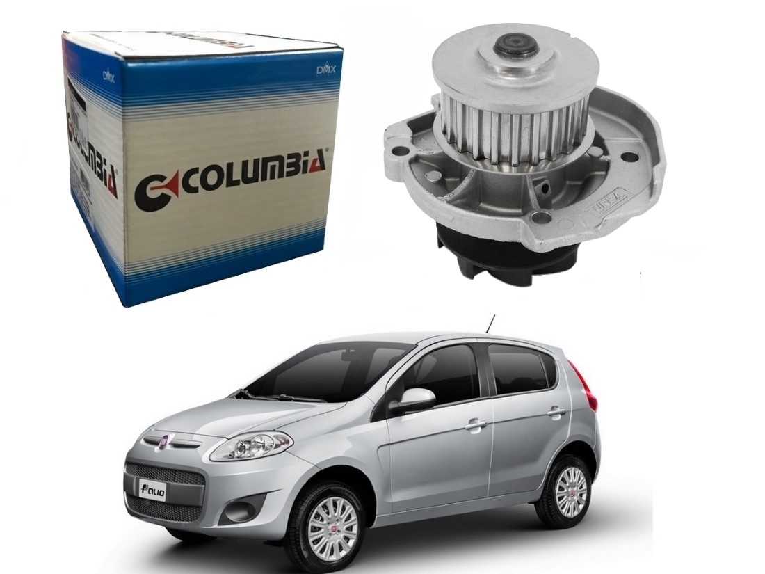  BOMBA DAGUA COLUMBIA FIAT NOVO PALIO 1.0 1.4 2012 A 2019