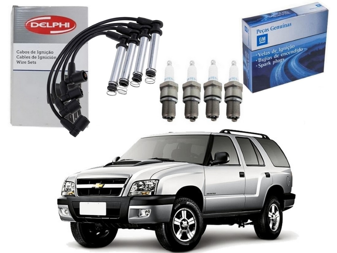  KIT VELA CABO DELPHI CHEVROLET BLAZER 2.4 8V 2007 A 2011