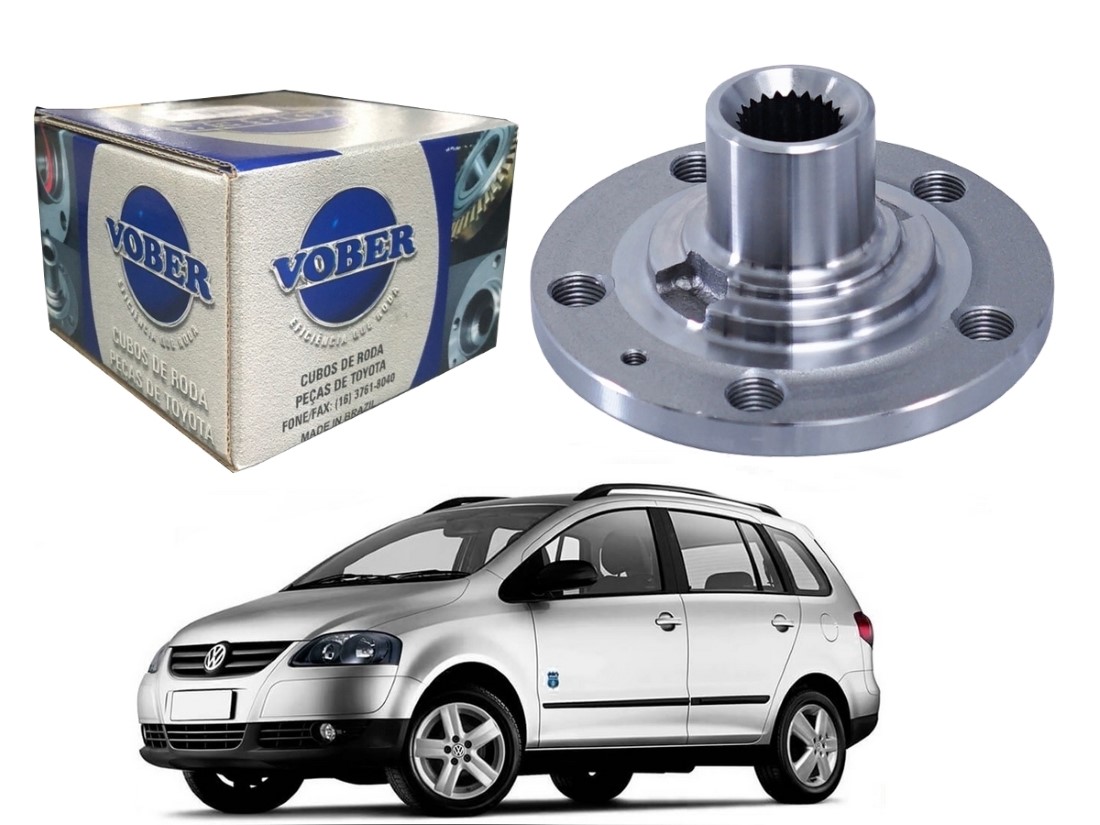  CUBO DE RODA DIANTEIRO VOBER VOLKSWAGEN SPACEFOX 1.6 2006 A 2009