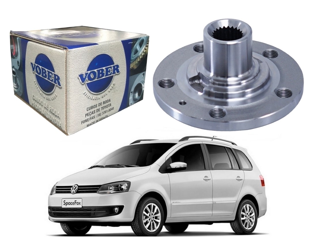  CUBO DE RODA DIANTEIRO VOBER VOLKSWAGEN SPACEFOX 1.6 2010 A 2014