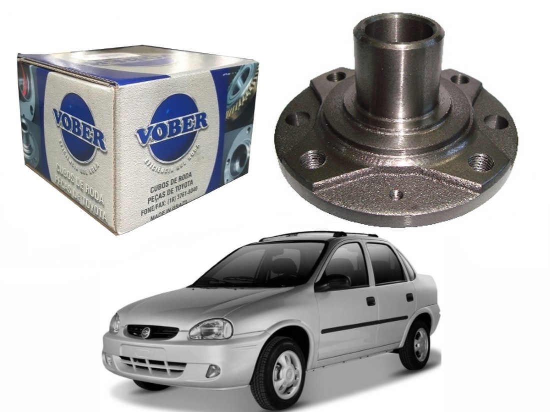  CUBO DE RODA DIANTEIRO VOBER CHEVROLET CORSA SEDAN 1.0 1.6 1995 A 2003