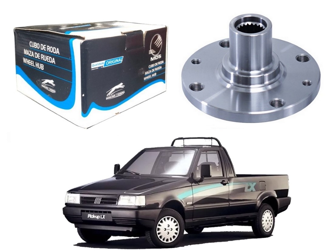  CUBO DE RODA DIANTEIRO MDS FIAT FIORINO 1.3 1.5 1991 A 1997