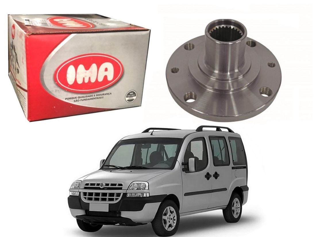  CUBO DE RODA DIANTEIRO IMA FIAT DOBLO 1.8 2004 A 2010