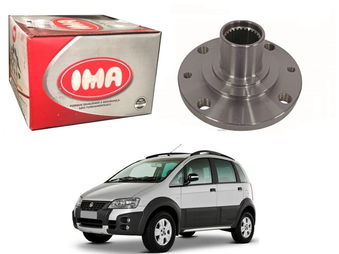  CUBO DE RODA DIANTEIRO IMA FIAT IDEA ADVENTURE 1.8 2006 A 2010