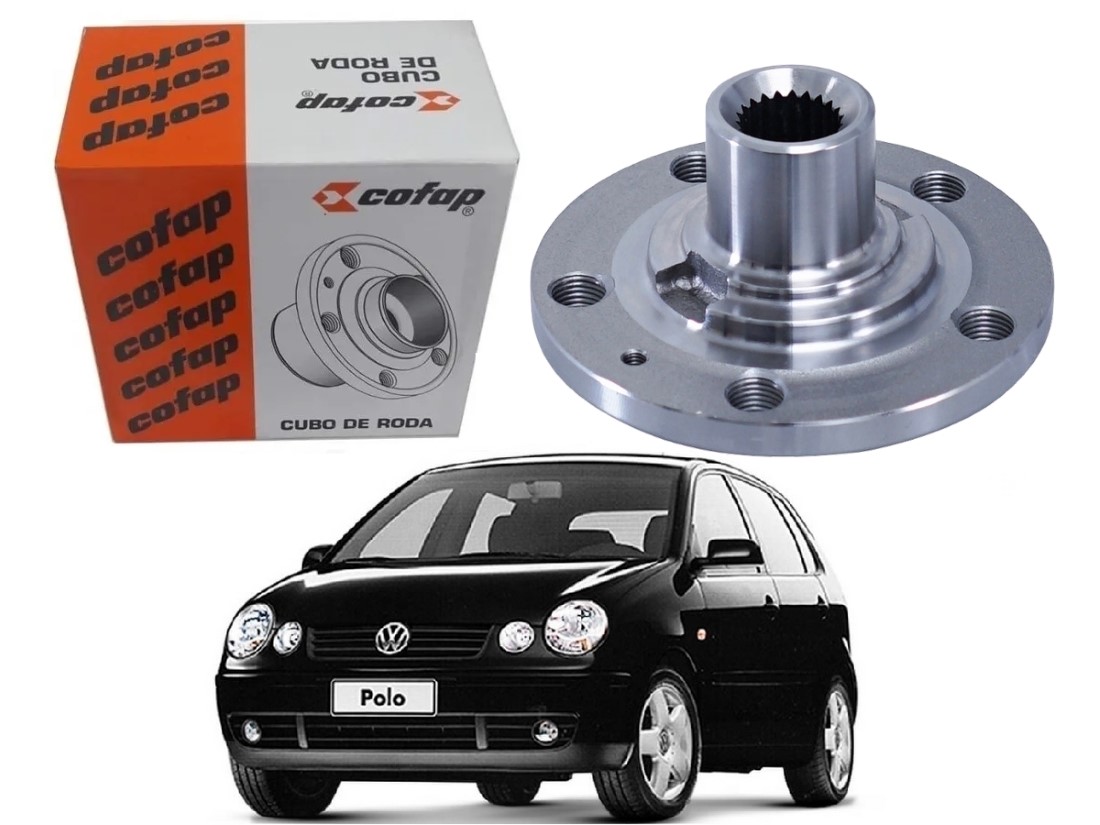  CUBO DE RODA DIANTEIRO COFAP VOLKSWAGEN POLO 1.6 2.0 2003 A 2006