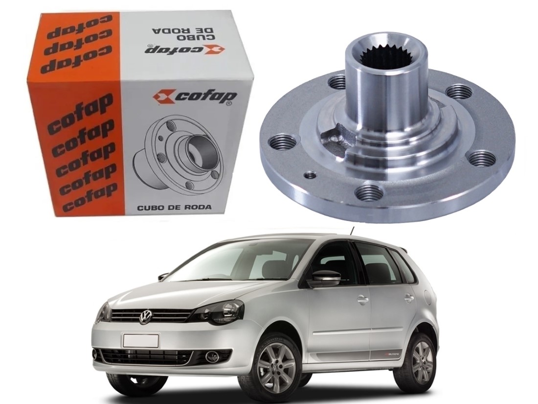  CUBO DE RODA DIANTEIRO COFAP VOLKSWAGEN POLO 1.6 2.0 2012 A 2015