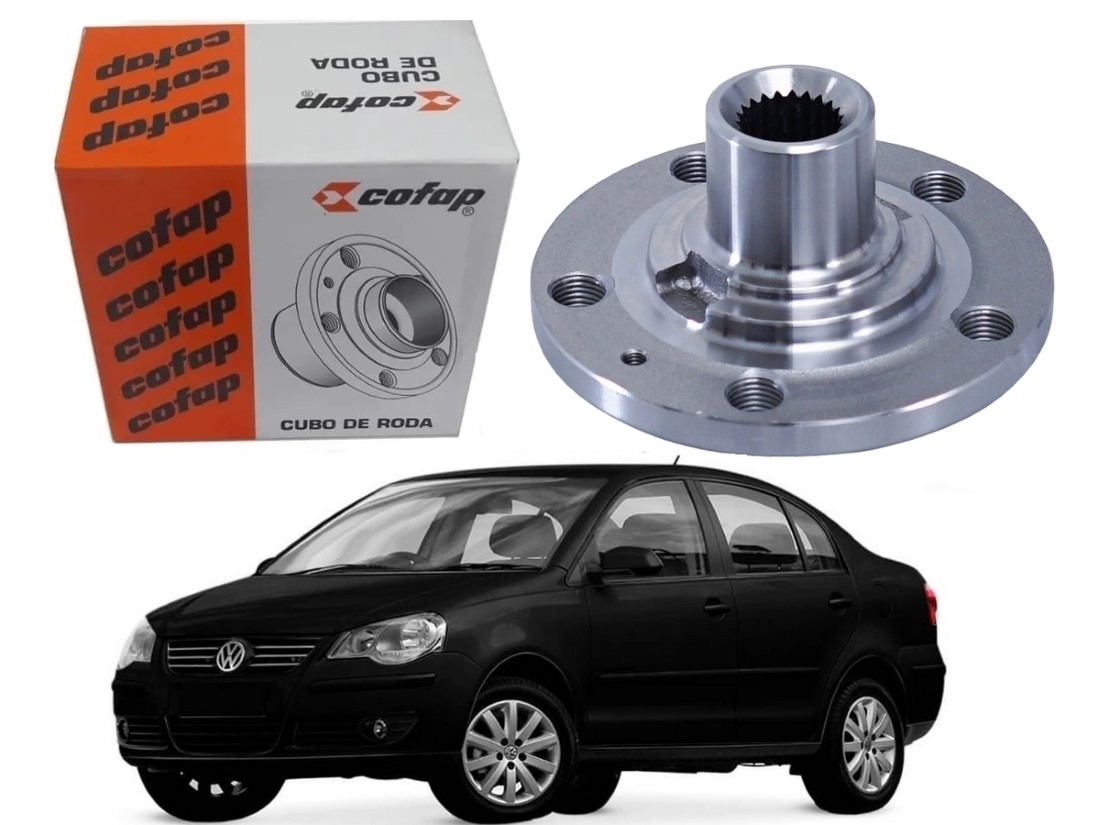  CUBO DE RODA DIANTEIRO COFAP VOLKSWAGEN POLO SEDAN 1.6 2.0 2007 A 2011