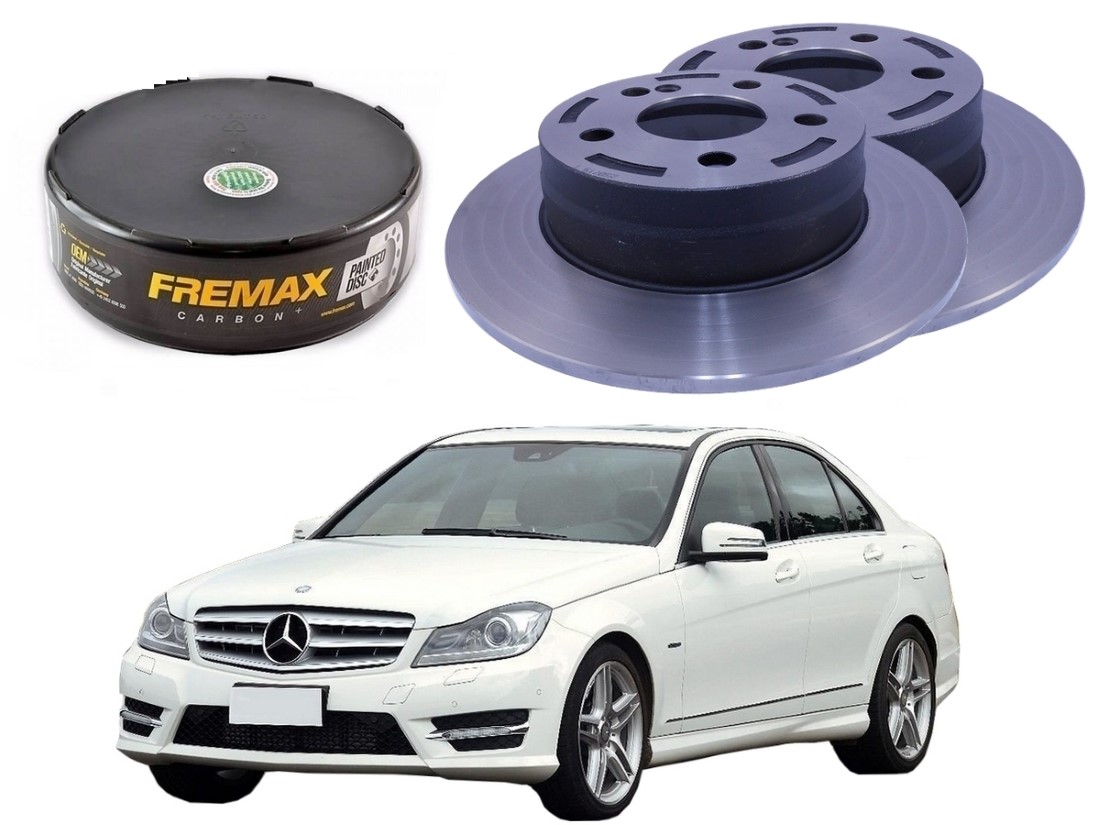  DISCO FREIO TRASEIRO FREMAX MERCEDES-BENZ C180 1.8 2011 A 2012