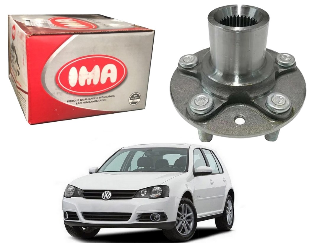  CUBO DE RODA DIANTEIRO IMA VOLKSWAGEN GOLF 1.6 2.0 2008 A 2013