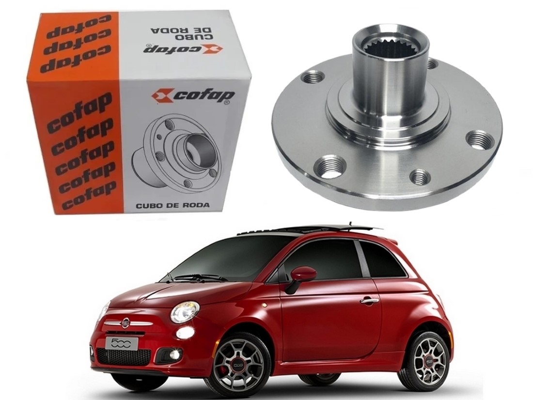  CUBO DE RODA DIANTEIRO COFAP FIAT 500 1.4 2008 A 2015