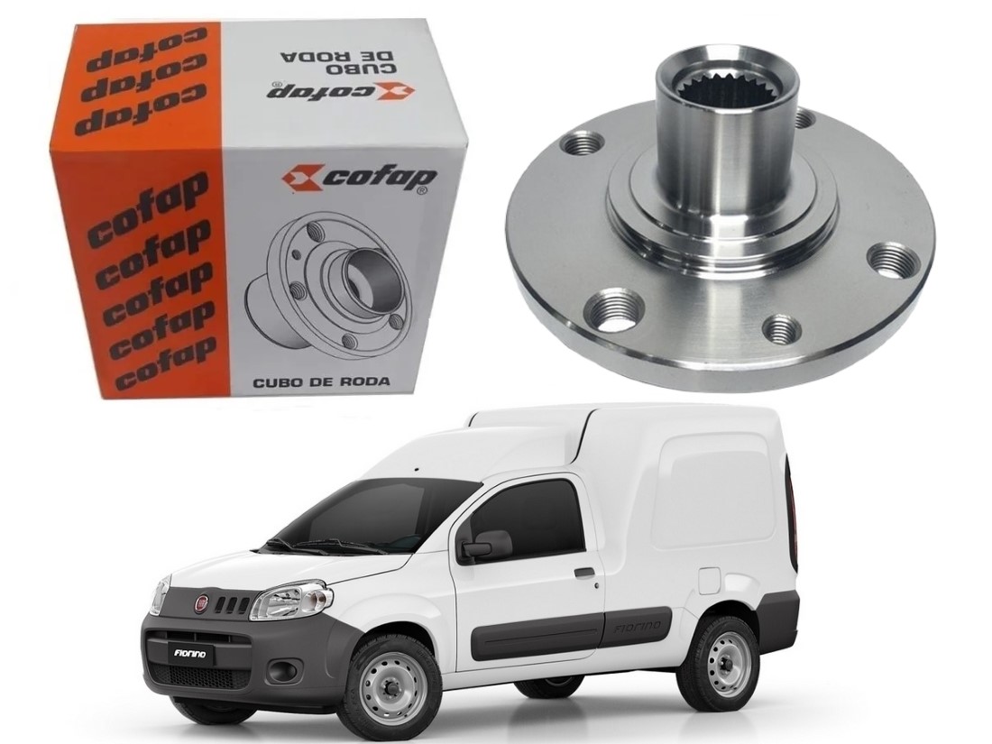  CUBO DE RODA DIANTEIRO COFAP FIAT FIORINO 1.4 2014 A 2020