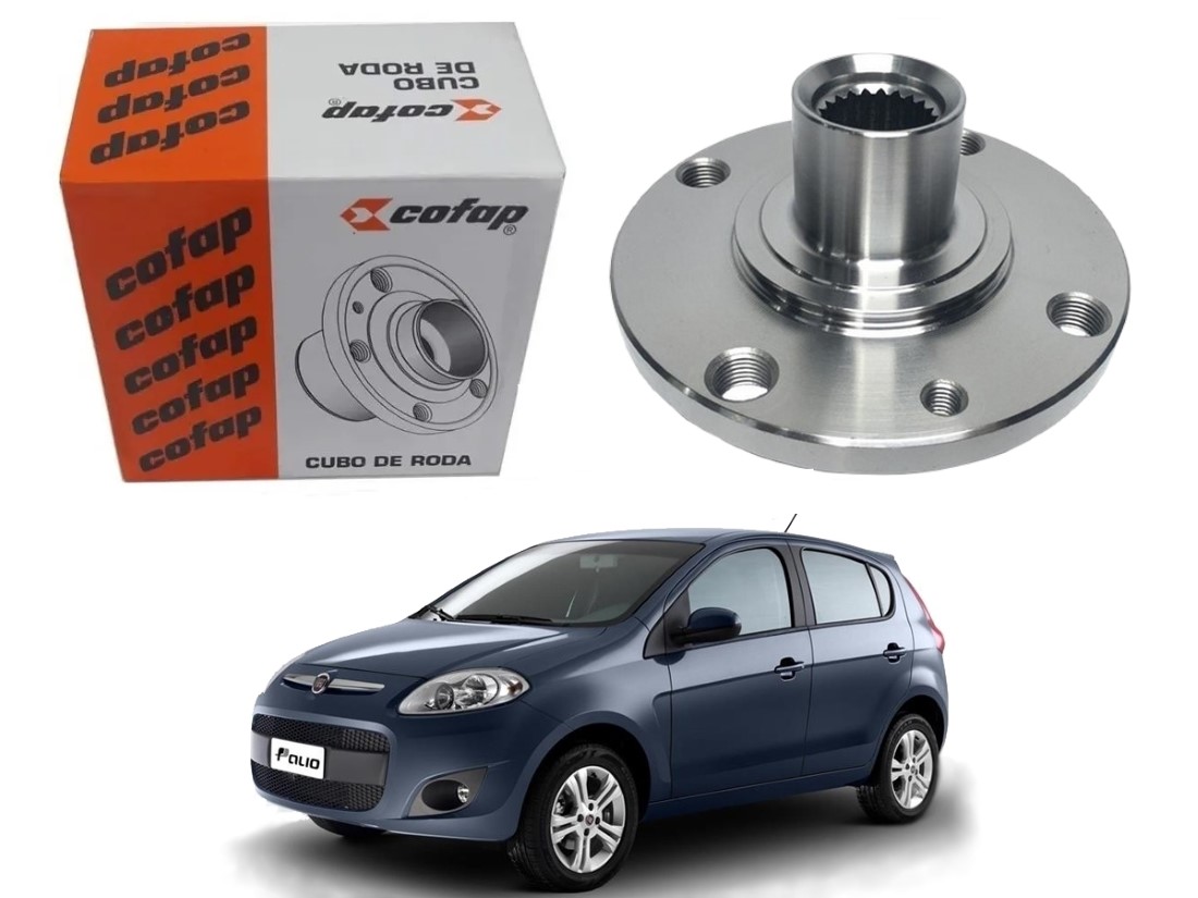  CUBO DE RODA DIANTEIRO COFAP FIAT NOVO PALIO 1.0 1.4 2012 A 2019