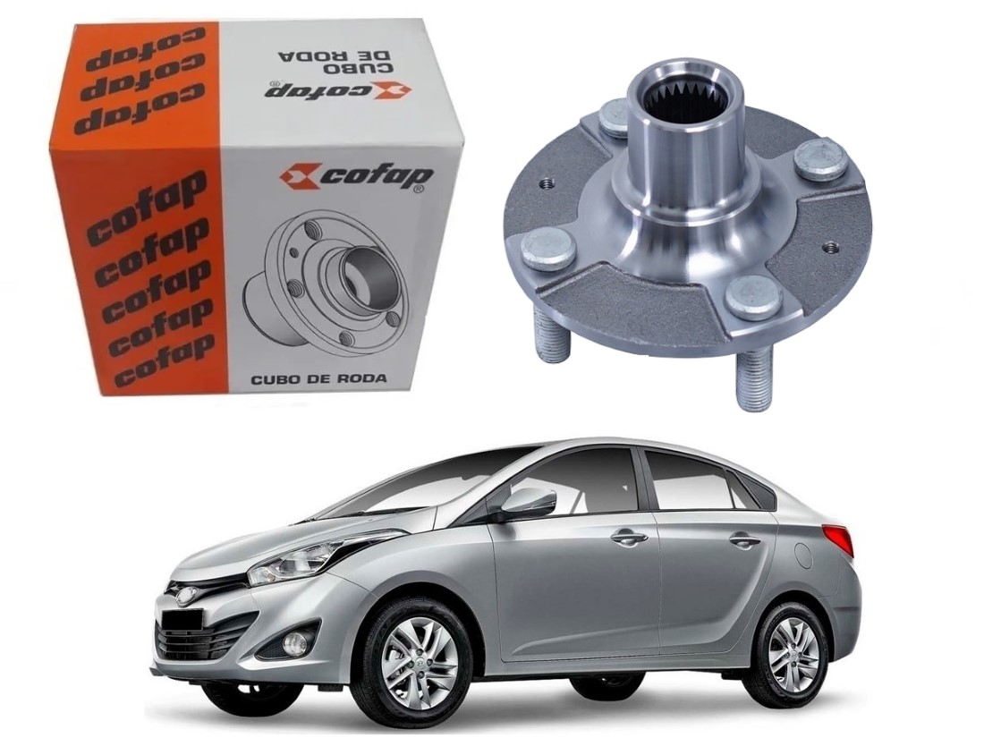  CUBO DE RODA DIANTEIRO COFAP HYUNDAI HB20S 1.0 1.6 2012 A 2015