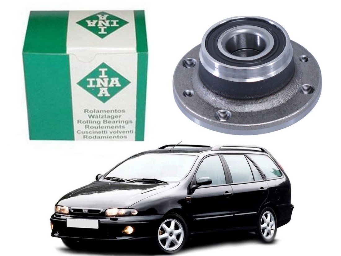  CUBO DE RODA TRASEIRO INA FIAT MAREA WEEKEND 1.8 SEM ABS 2.0 SEM ABS 2.4 SEM ABS 1998 A 2007