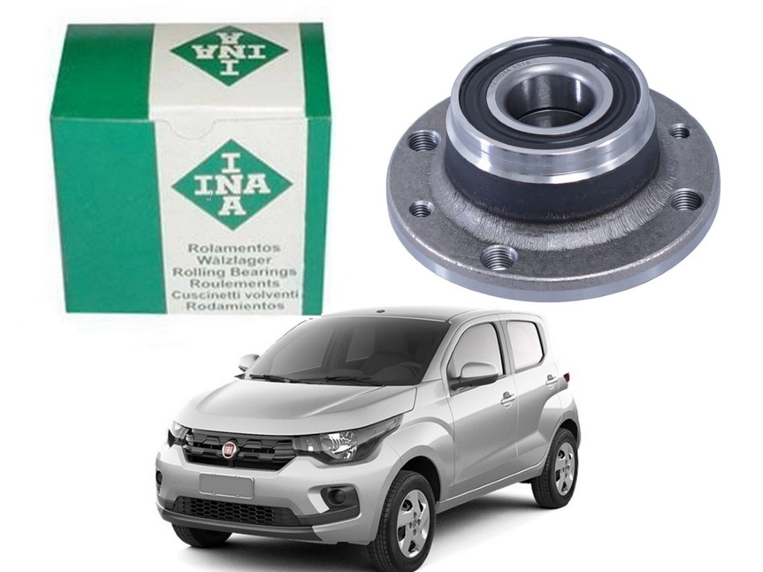  CUBO DE RODA TRASEIRO INA FIAT MOBI 1.0 SEM ABS 2016 A 2017