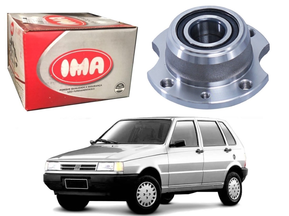  CUBO DE RODA TRASEIRO IMA FIAT UNO 1.0 1.3 1.5 1994 A 1997