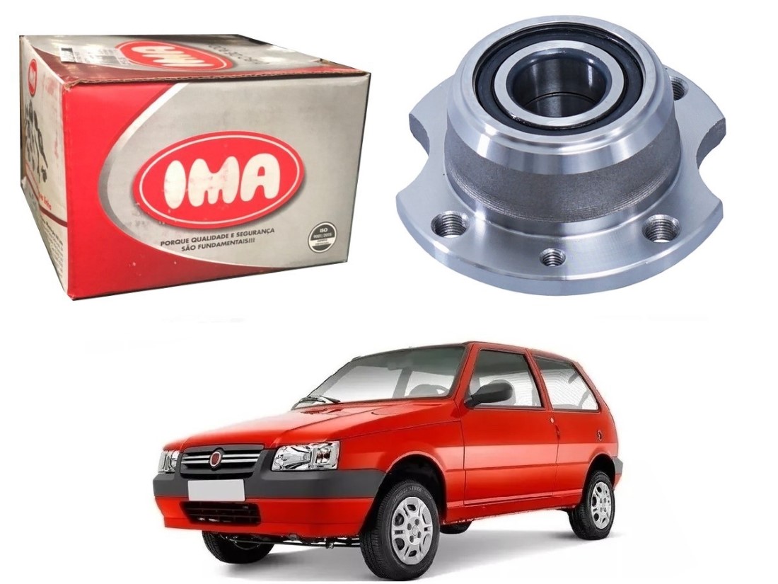  CUBO DE RODA TRASEIRO IMA FIAT UNO 1.0 2005 A 2013